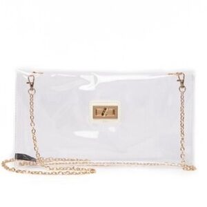 NWT Urban Expressions Clear Crossbody